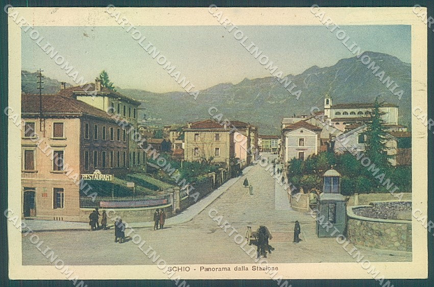Vicenza Schio Panorama cartolina JK6732 – fronte