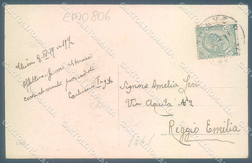 Vicenza Thiene Chiesa Colleoni cartolina JK6735 – retro