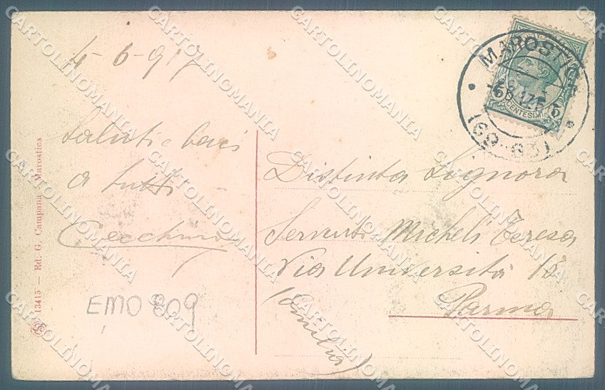 Vicenza Marostica Borgo Vicenza cartolina JK6737 – retro