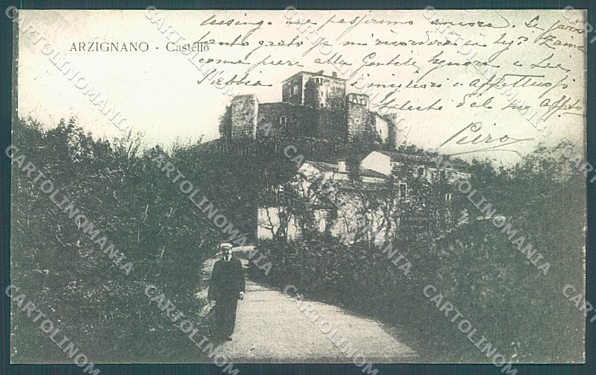 Vicenza Arzignano Castello cartolina JK6741 – fronte