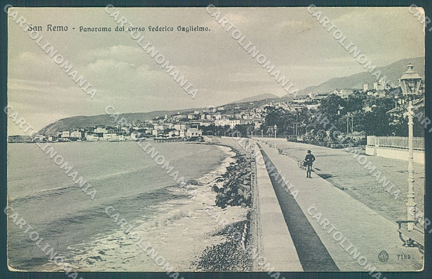 Imperia San Remo Brunner 7189 cartolina JK6748 – fronte