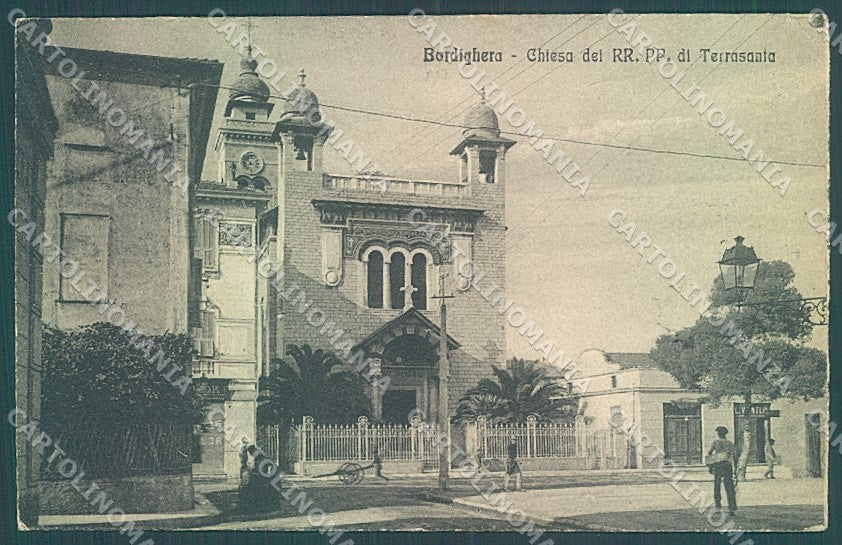 Imperia Bordighera Chiesa Alterocca 33967 cartolina JK6751 – fronte
