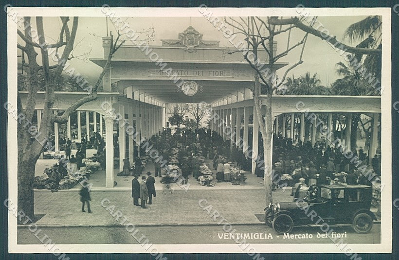 Imperia Ventimiglia Mercato Fiori Foto cartolina JK6752 – fronte