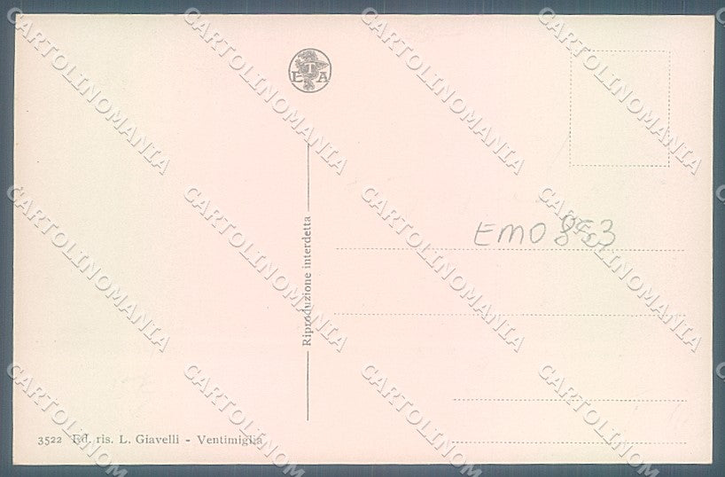 Imperia Ventimiglia Mercato Fiori Foto cartolina JK6752 – retro