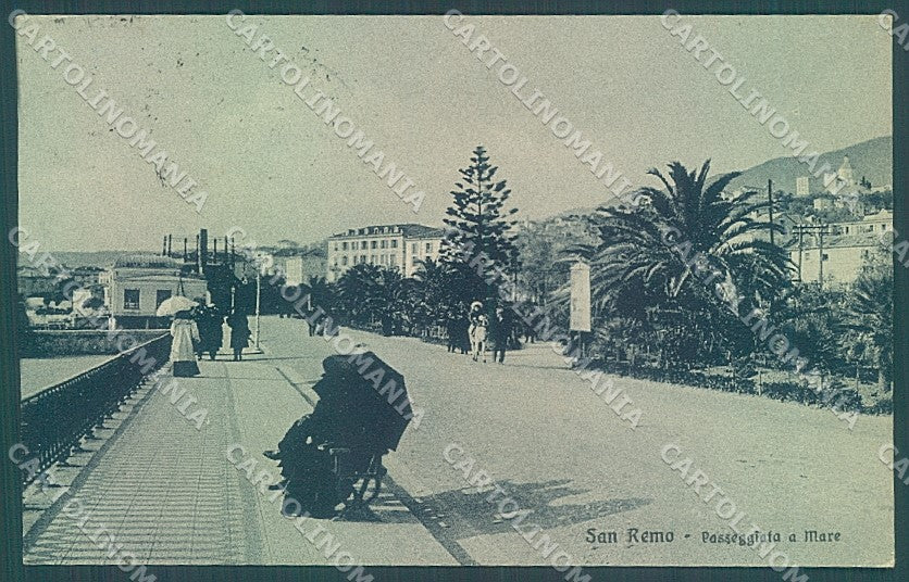 Imperia San Remo Lungomare Brunner 11611 cartolina JK6756 – fronte