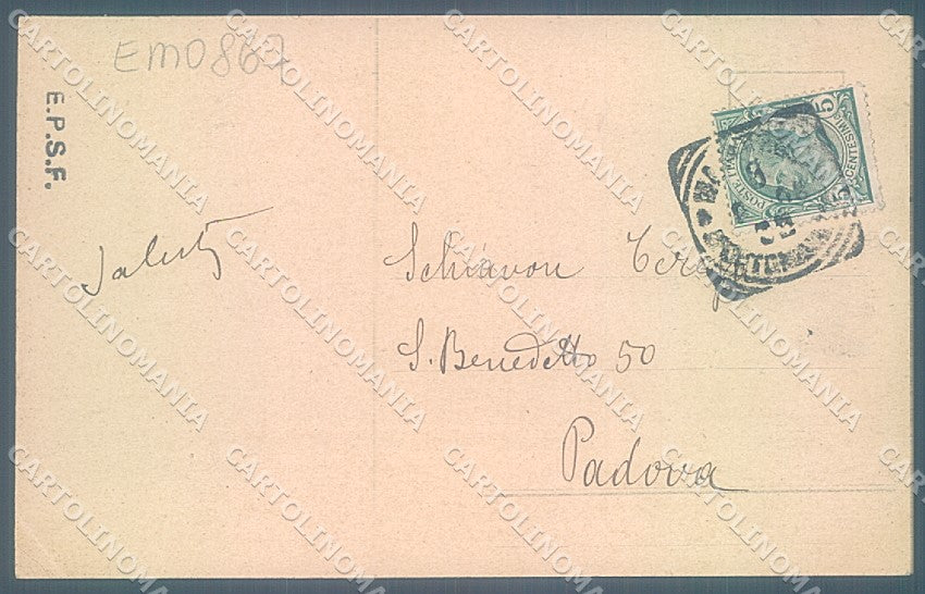 Imperia San Remo Lungomare PIEGHINA ANGOLO cartolina JK6757 – retro