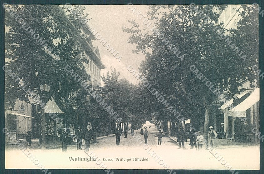 Imperia Ventimiglia Corso Principe Amedeo cartolina JK6759 – fronte