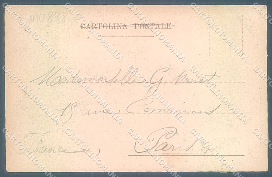 Imperia Ventimiglia Viale Principe Amedeo cartolina JK6762 – retro