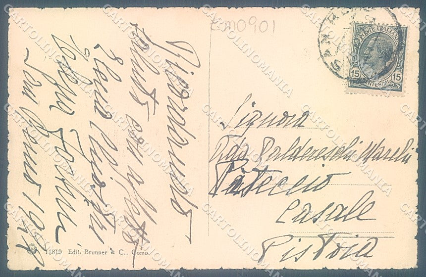 Imperia San Remo Monumento Garibaldi Brunner 11819 cartolina JK6764 – retro