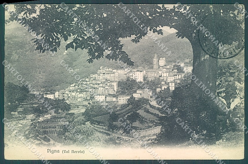 Imperia Pigna Val Nervia PIEGHINA cartolina JK6766 – fronte