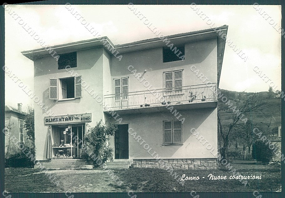Bergamo Lonno Alimentari Rondi Foto FG cartolina JK6780 – fronte