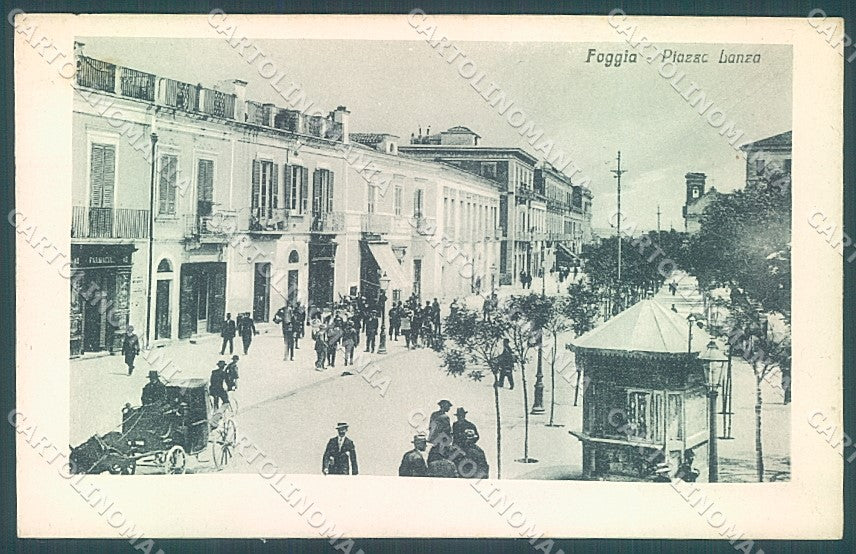 Foggia Città Piazza Lanza cartolina JK6794 – fronte