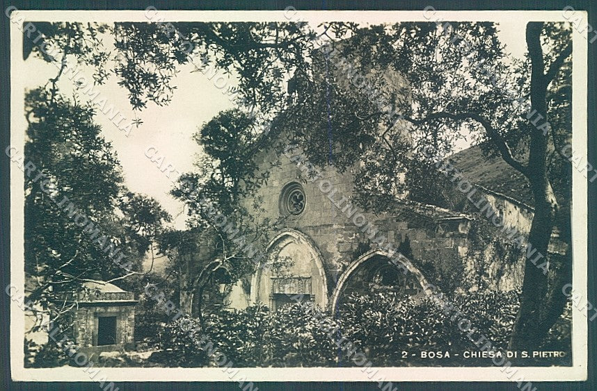 Oristano Bosa Chiesa San Pietro Foto cartolina JK6805 – fronte