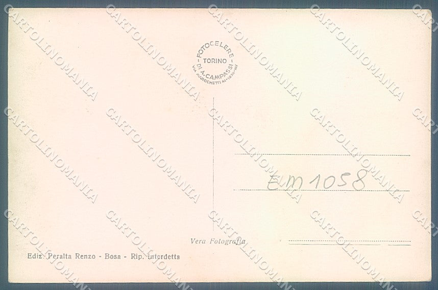 Oristano Bosa Chiesa San Pietro Foto cartolina JK6805 – retro