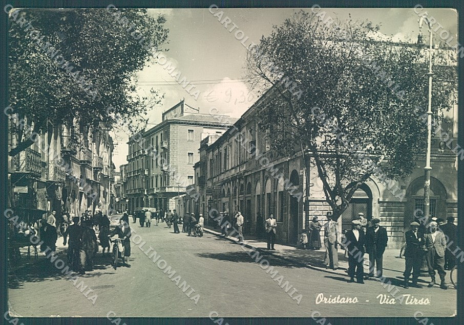 Oristano Città Via Tirso Foto FG cartolina JK6811 – fronte