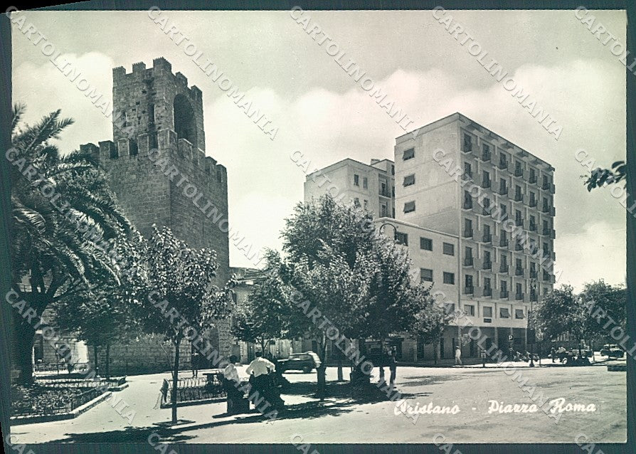 Oristano Città Piazza Roma Foto FG cartolina JK6812 – fronte