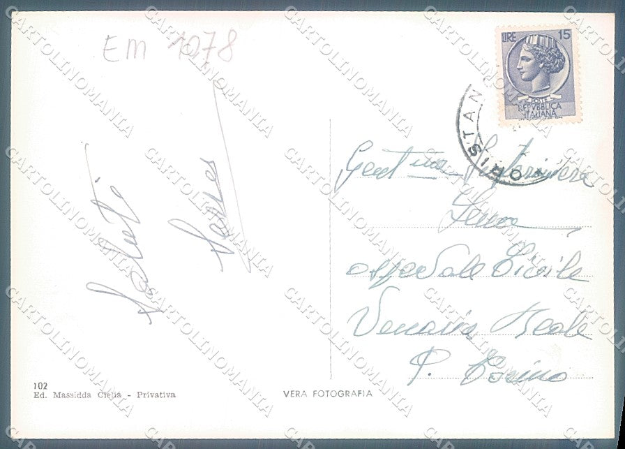 Oristano Città Piazza Roma Foto FG cartolina JK6812 – retro
