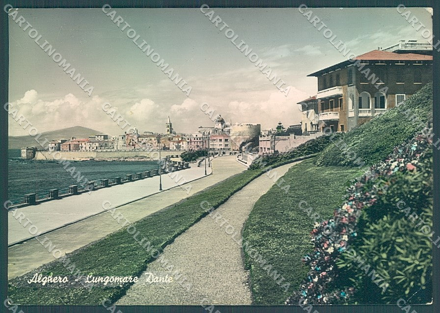 Sassari Alghero Lungomare Foto FG cartolina JK6815 – fronte