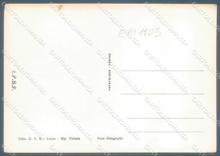 Lecce Città Teatro Massimo Foto FG cartolina JK6818 – retro