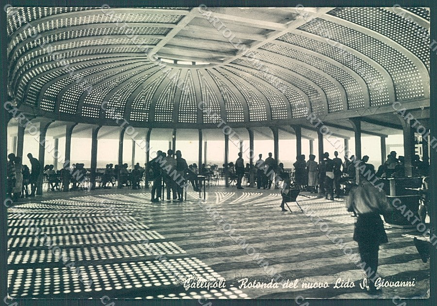 Lecce Gallipoli Rotonda Lido San Giovanni Foto FG cartolina JK6823 – fronte