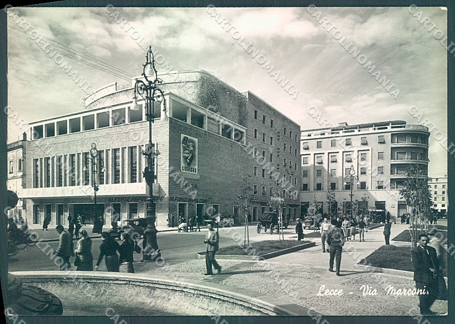 Lecce Città Via Marconi Foto FG cartolina JK6824 – fronte