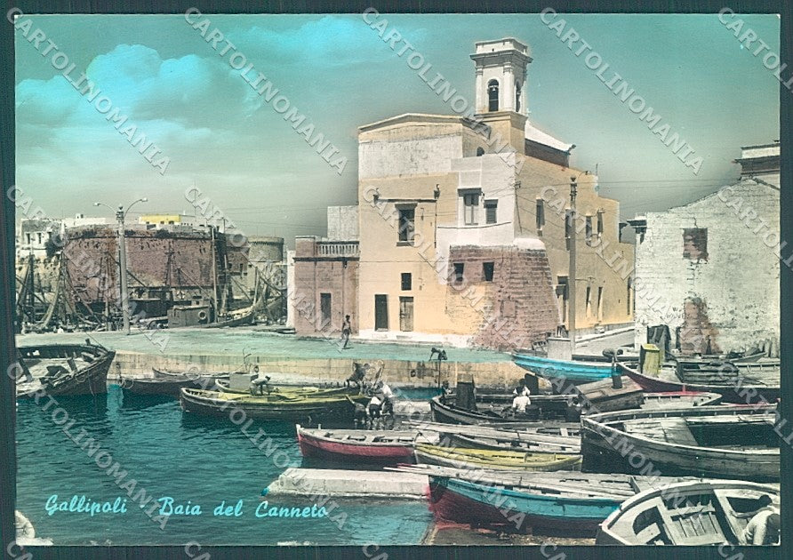 Lecce Gallipoli Baia del Canneto Foto FG cartolina JK6827 – fronte