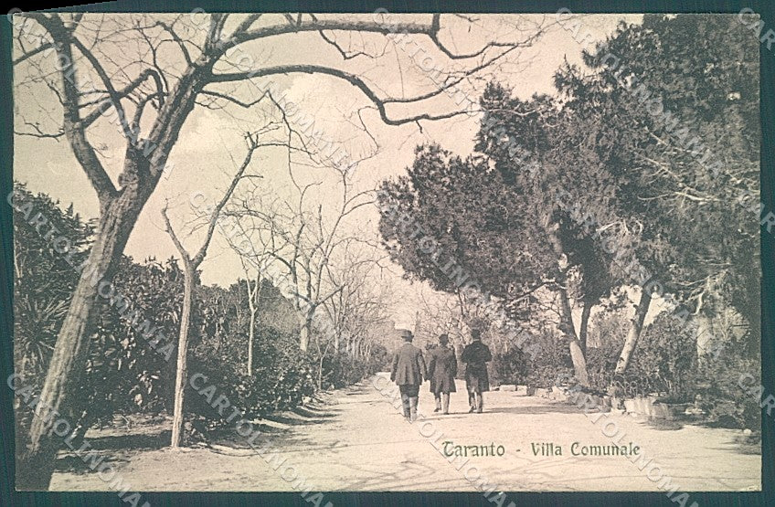 Taranto Città Villa Comunale Modiano 33826 cartolina JK6841 – fronte
