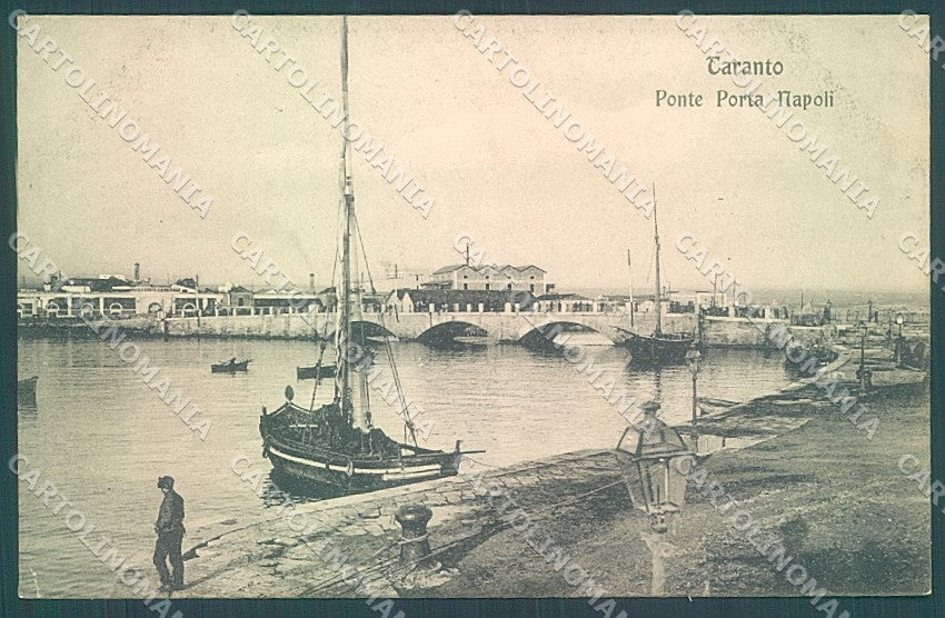 Taranto Città Ponte Porta Napoli Modiano 33532 cartolina JK6843 – fronte