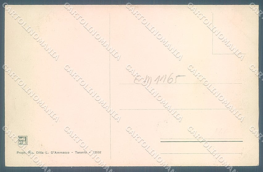 Taranto Città Ponte Porta Napoli Modiano 33532 cartolina JK6843 – retro
