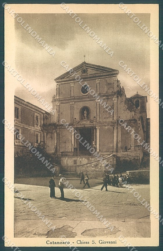 Catanzaro Città Chiesa San Giovanni cartolina JK6850 – fronte