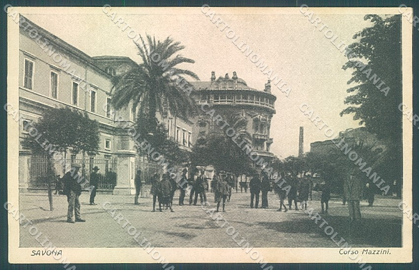 Savona Città Corso Mazzini cartolina JK6864 – fronte