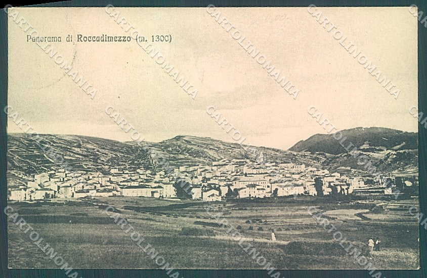 L'Aquila Roccadimezzo Rocca di Mezzo cartolina JK6883 – fronte
