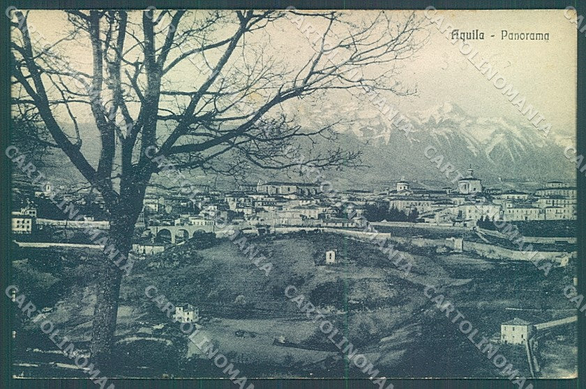 L'Aquila Città Alterocca 41307 cartolina JK6884 – fronte
