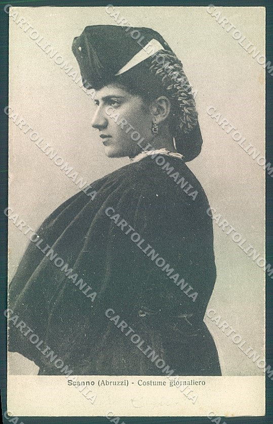 L'Aquila Scanno Costumi Alterocca 9527 cartolina JK6885 – fronte