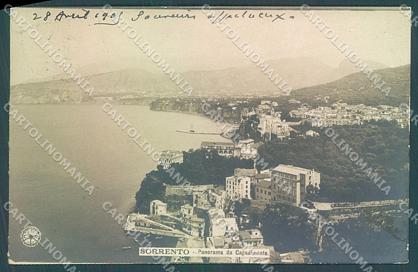 Napoli Sorrento NPG Foto cartolina JK6899 – fronte