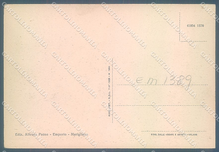 Napoli Marigliano FG cartolina JK6903 – retro