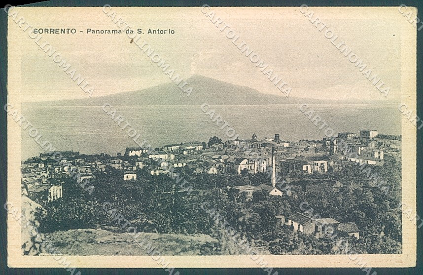 Napoli Sorrento Panorama da Sant Antonio cartolina JK6904 – fronte