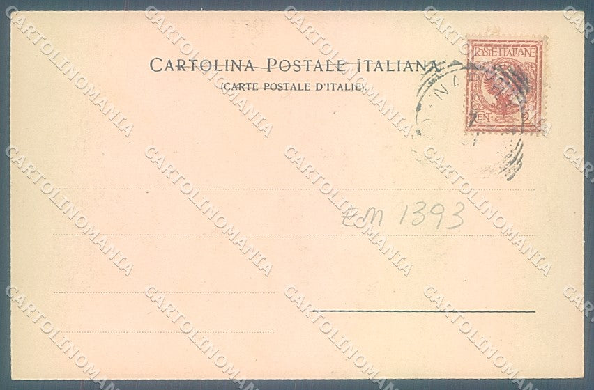 Napoli Sorrento Veduta dal Mare Ragozino 1617 cartolina JK6905 – retro