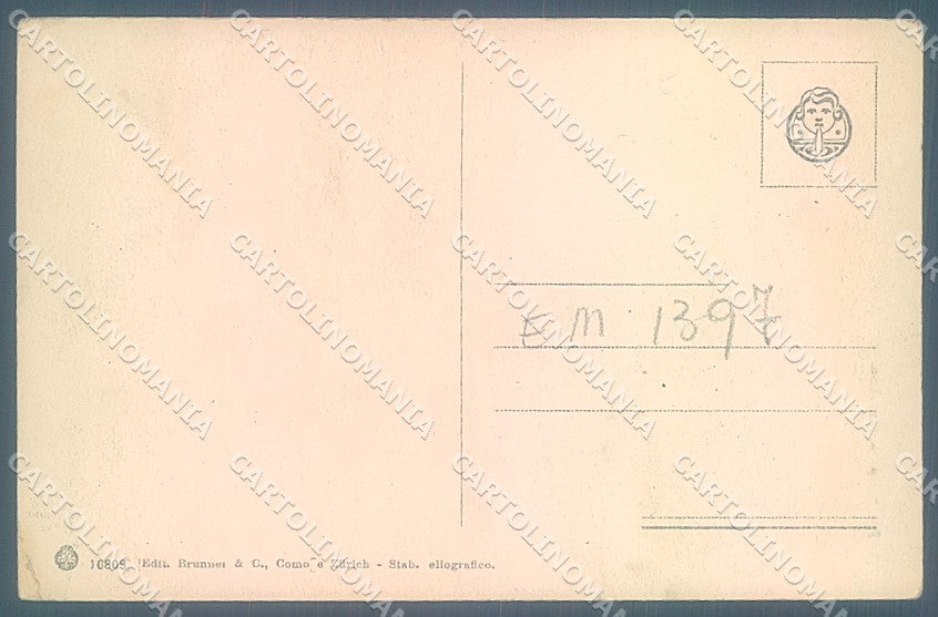 Napoli Capri Pescatore Spadaro PIEGHINE Brunner 10808 cartolina JK6907 – retro