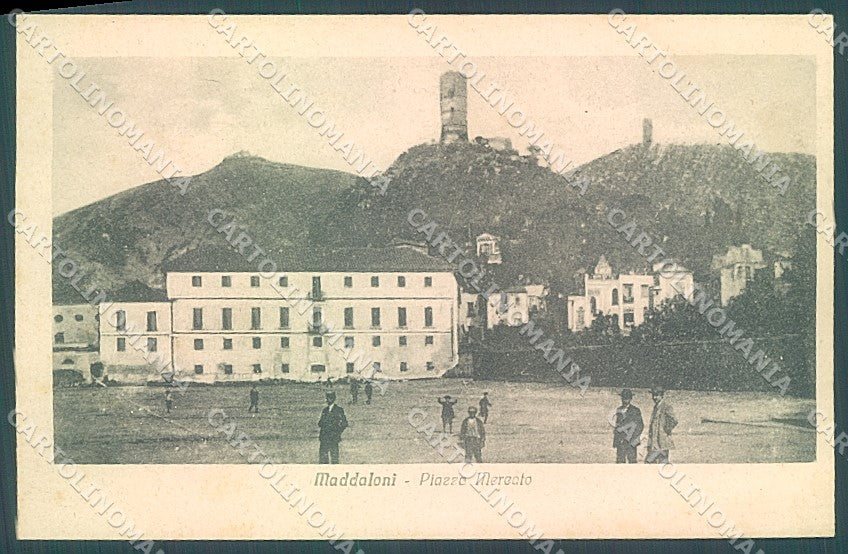 Caserta Maddaloni Piazza Mercato cartolina JK6908 – fronte