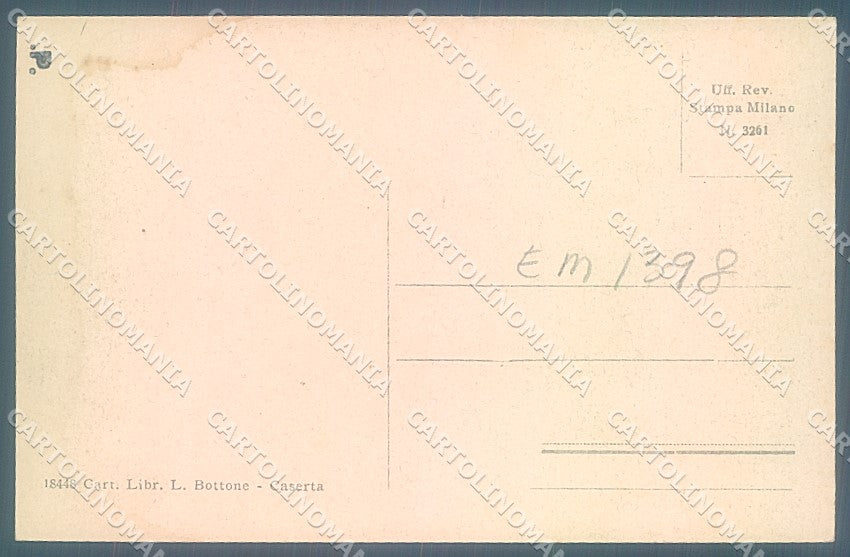 Caserta Maddaloni Piazza Mercato cartolina JK6908 – retro