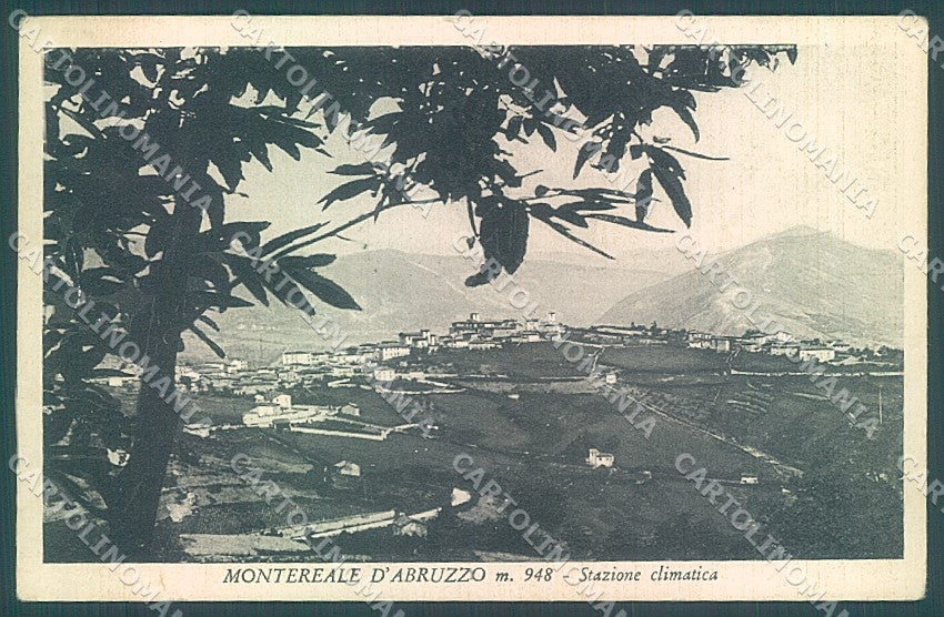 L'Aquila Montereale d'Abruzzo cartolina JK6913 – fronte