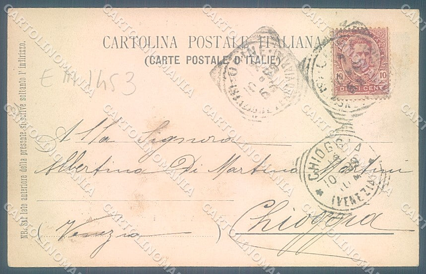 Udine Città saluto da cartolina JK6919 – retro