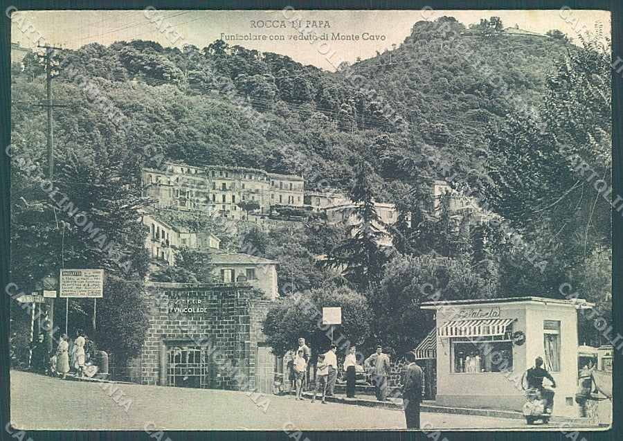 Roma Rocca di Papa Funicolare Vespa Alterocca 42348 FG cartolina JK6922 – fronte