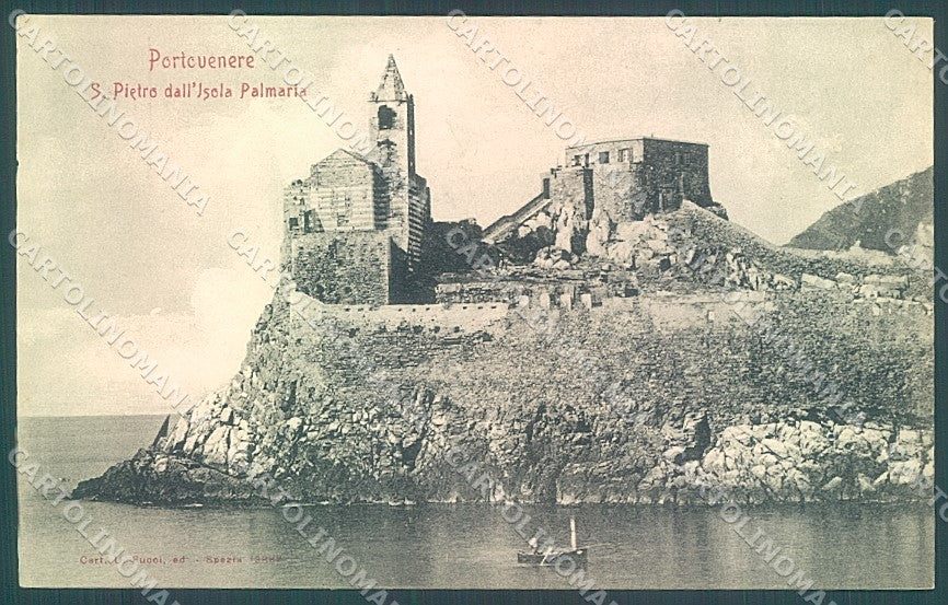 La Spezia Portovenere Chiesa cartolina JK6934 – fronte
