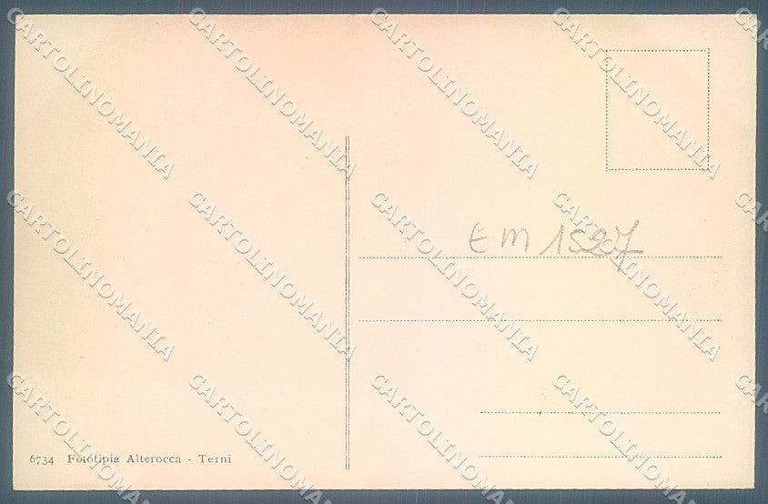 La Spezia Città Giardini Pubblici Alterocca 6734 cartolina JK6938 – retro