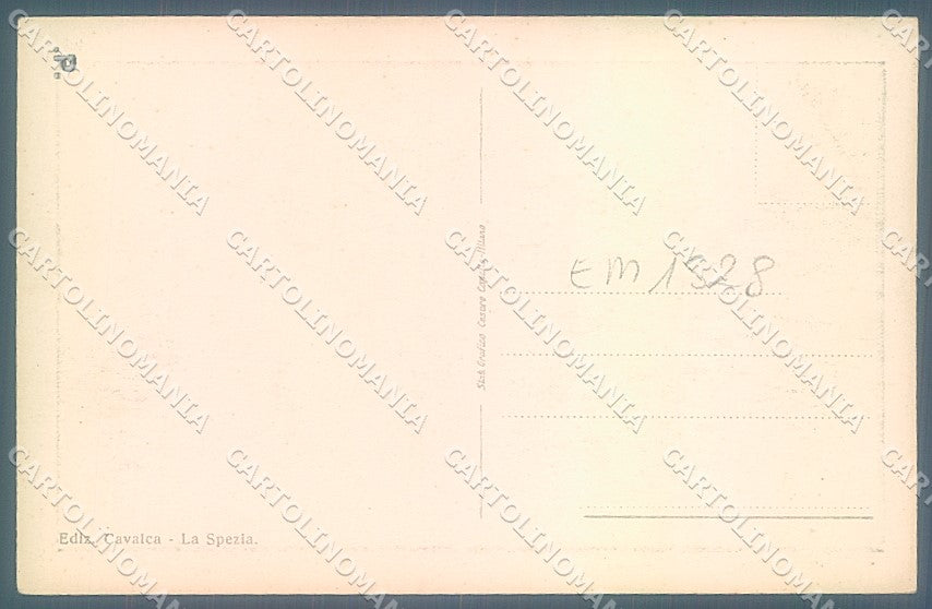 La Spezia Città Panorama cartolina JK6939 – retro
