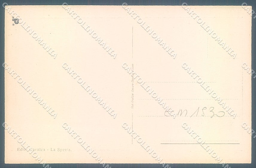 La Spezia Città Via Spallanzani cartolina JK6940 – retro