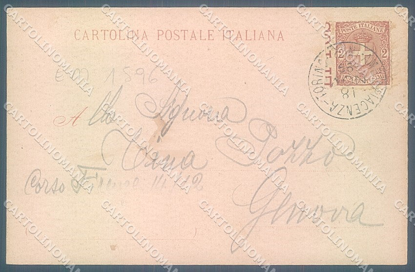 Pavia Voghera Castello Carceri cartolina JK6960 – retro