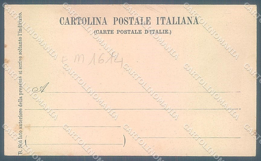 Viterbo Città Via San Pellegrino Richter 488 cartolina JK6963 – retro